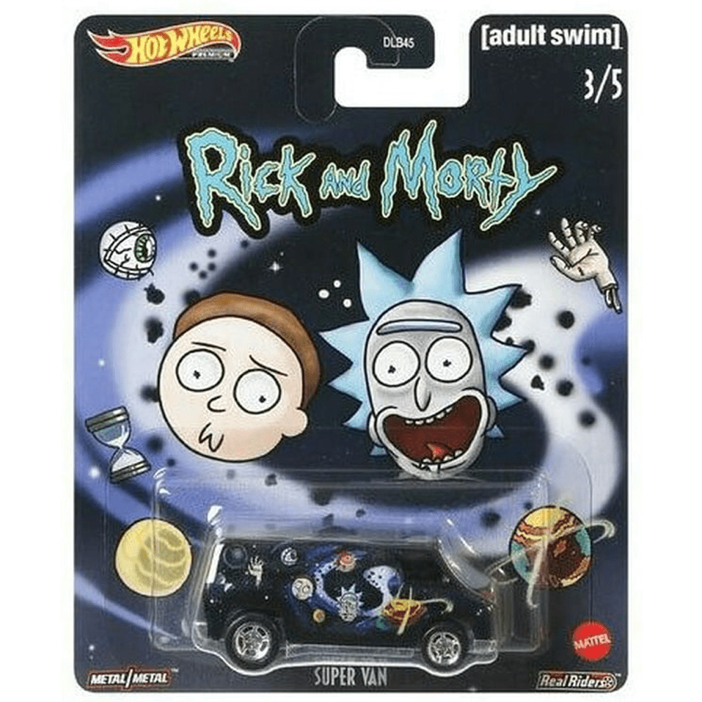 Hot Wheels - Super Van - 2020 Rick and Morty Series - Top CollectiblesDiecastHot Wheels