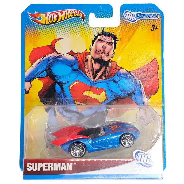 Hot Wheels - Superman - 2012 DC Universe Character Cars Series - Top CollectiblesDiecastHot Wheels