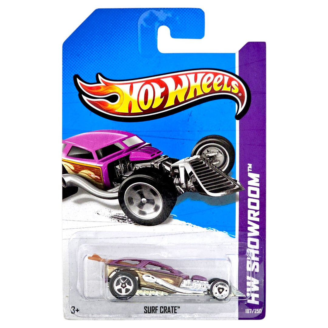Hot Wheels - Surf Crate - 2013 *Card Variation* - Top CollectiblesDiecastHot Wheels
