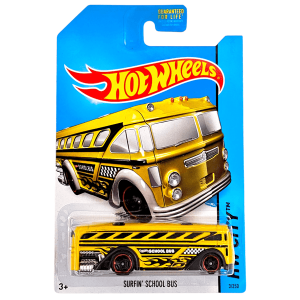 Hot Wheels - Surfin' School Bus - 2014 - Top CollectiblesDiecastHot Wheels