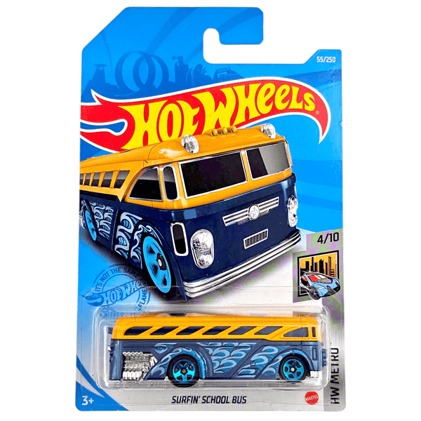 Hot Wheels - Surfin' School Bus - 2021 - Top CollectiblesDiecastHot Wheels
