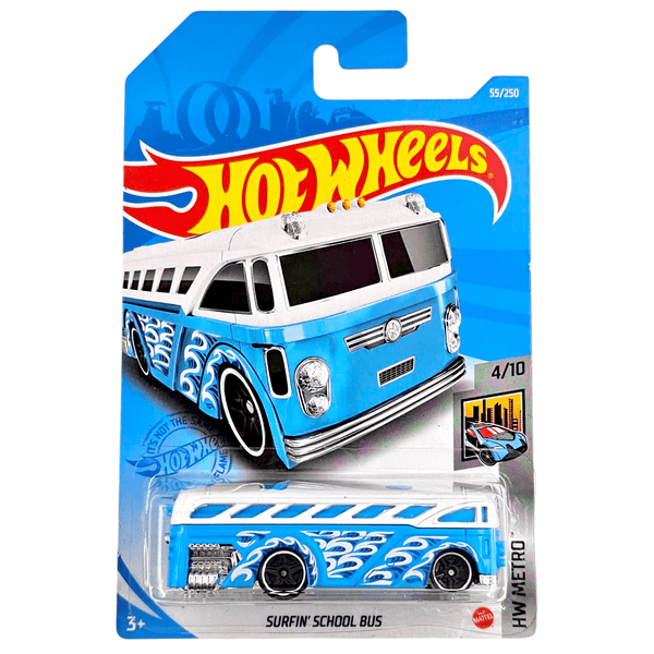 Hot Wheels - Surfin' School Bus - 2021 - Top CollectiblesDiecastHot Wheels