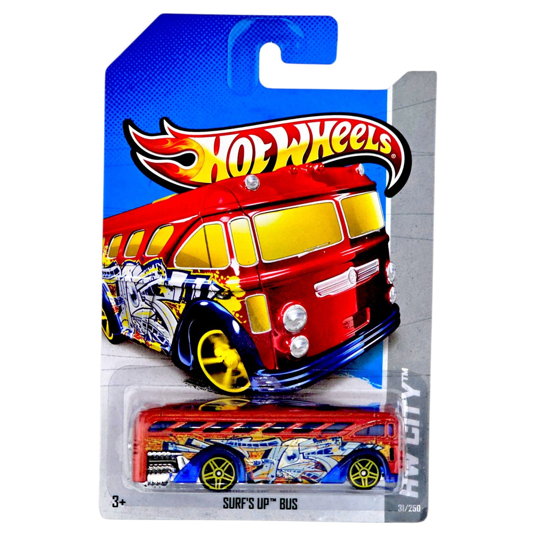 Hot Wheels - Surf's Up Bus - 2013 - Top CollectiblesDiecastHot Wheels