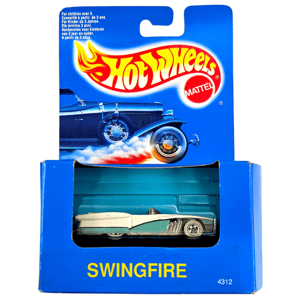 Hot Wheels - Swinfire - 1991 *Exclusive International Packaging* - Top CollectiblesDiecastHot Wheels