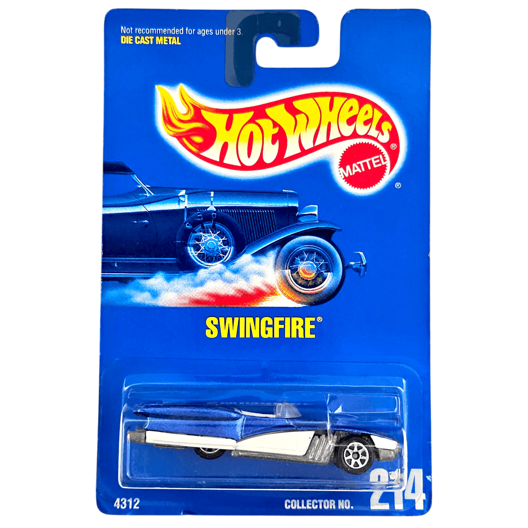 Hot Wheels - Swingfire - 1993 *Card Variation**Wheels Variation* - Top CollectiblesDiecastHot Wheels