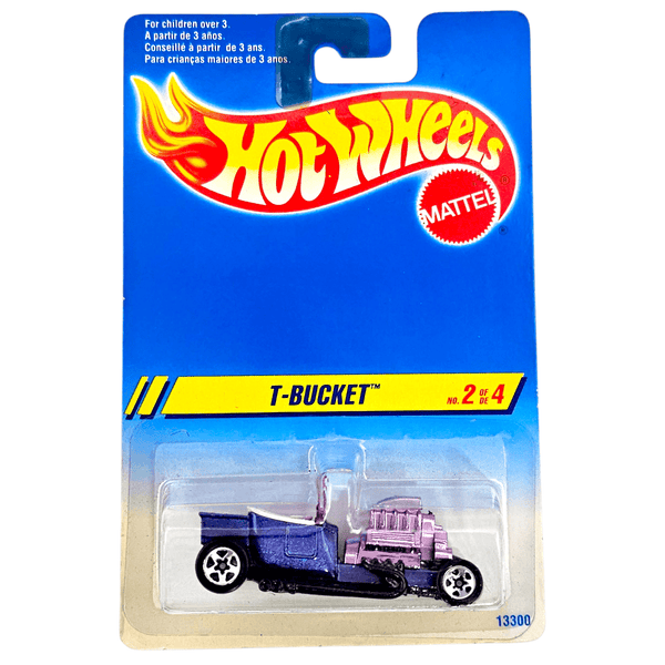 Hot Wheels - T - Bucket - 1995 *Card Variation* - Top CollectiblesDiecastHot Wheels
