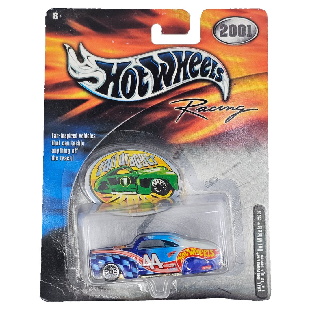Hot Wheels - Tail Dragger - 2001 Pro Racing Series - Top CollectiblesDiecastHot Wheels