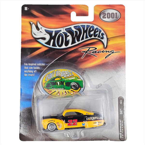 Hot Wheels - Tail Dragger - 2001 Pro Racing Series - Top CollectiblesDiecastHot Wheels
