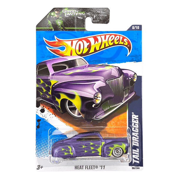 Hot Wheels - Tail Dragger - 2011 *Card Variation* - Top CollectiblesDiecastHot Wheels