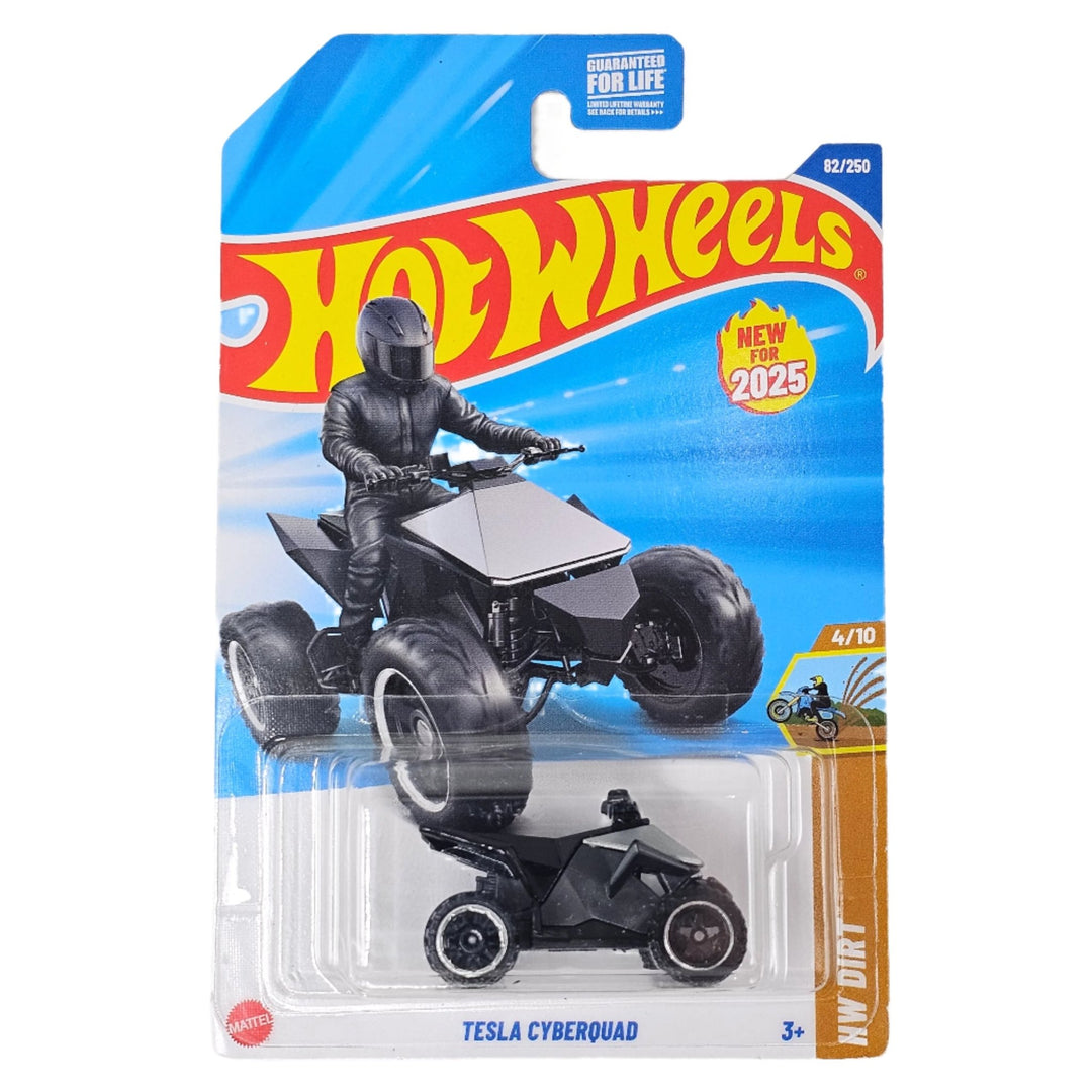 Hot Wheels - Tesla Cyberquad - 2025 - Top CollectiblesDiecastHot Wheels