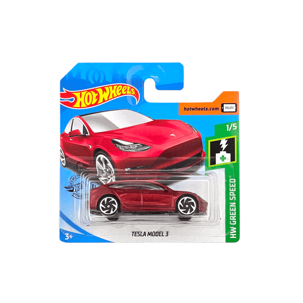 Hot Wheels - Tesla Model 3 - 2019 - Top CollectiblesDiecastHot Wheels