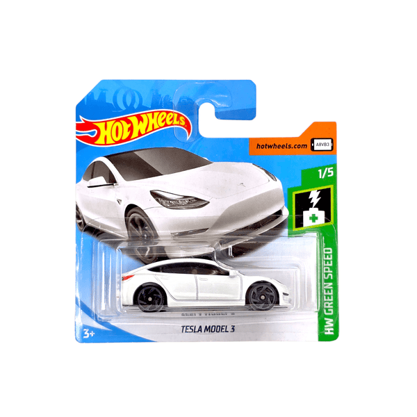 Hot Wheels - Tesla Model 3 - 2019 - Top CollectiblesDiecastHot Wheels