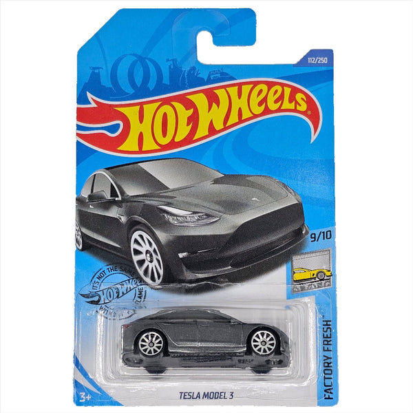 Hot Wheels - Tesla Model 3 - 2020 - Top CollectiblesDiecastHot Wheels