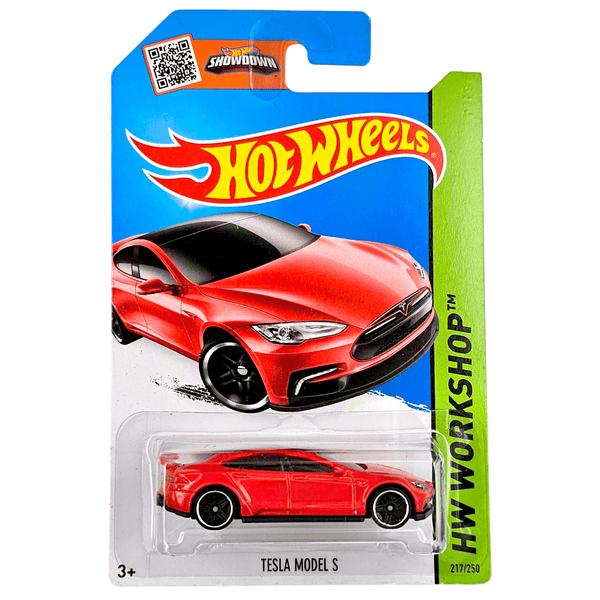 Hot Wheels - Tesla Model S - 2015 - Top CollectiblesDiecastHot Wheels