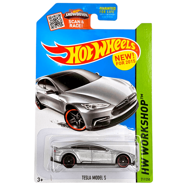 Hot Wheels - Tesla Model S - 2015 - Top CollectiblesDiecastHot Wheels