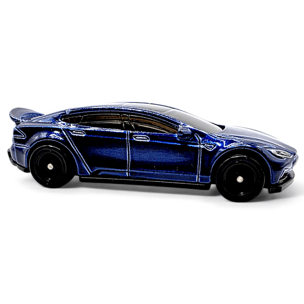 Hot Wheels - Tesla Model S - 2019 *Super Treasure Hunt* - Top CollectiblesDiecastHot Wheels