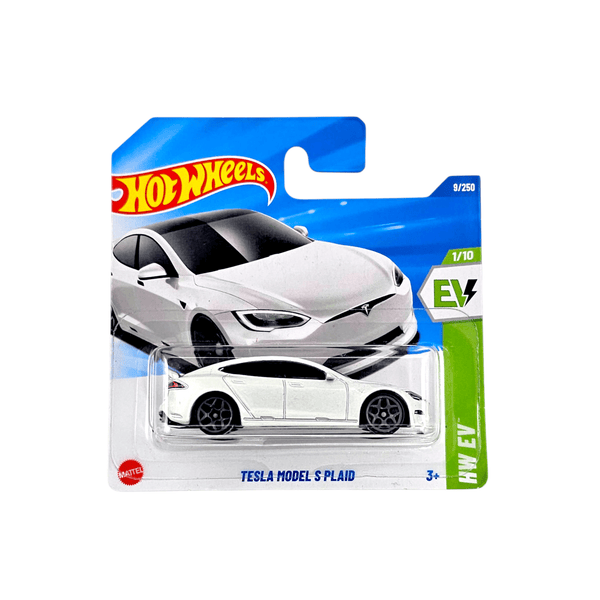 Hot Wheels - Tesla Model S Plaid - 2025 - Top CollectiblesDiecastHot Wheels