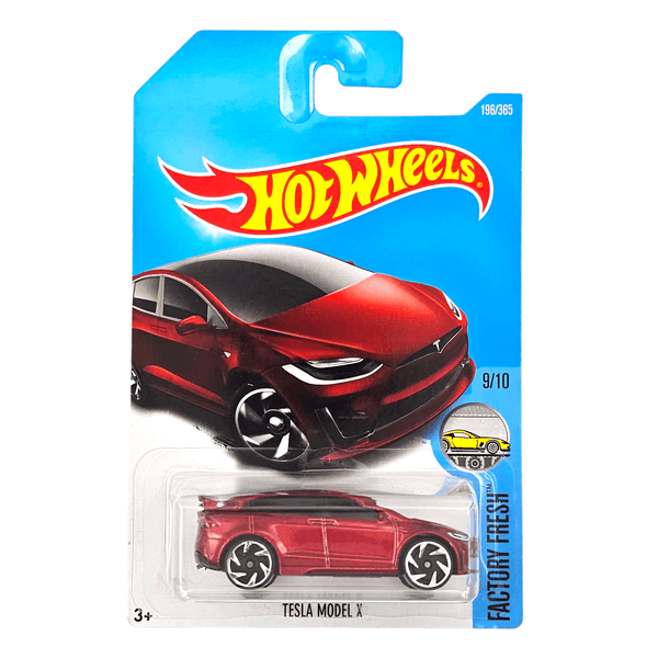 Hot Wheels - Tesla Model X - 2017 - Top CollectiblesDiecastHot Wheels