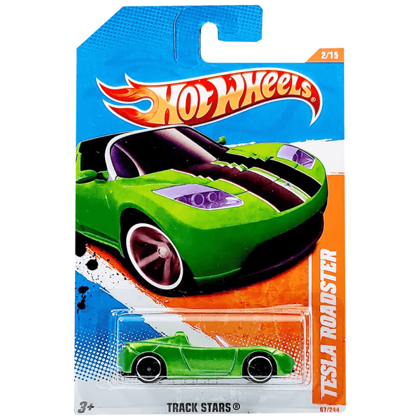 Hot Wheels - Tesla Roadster - 2011 - Top CollectiblesDiecastHot Wheels