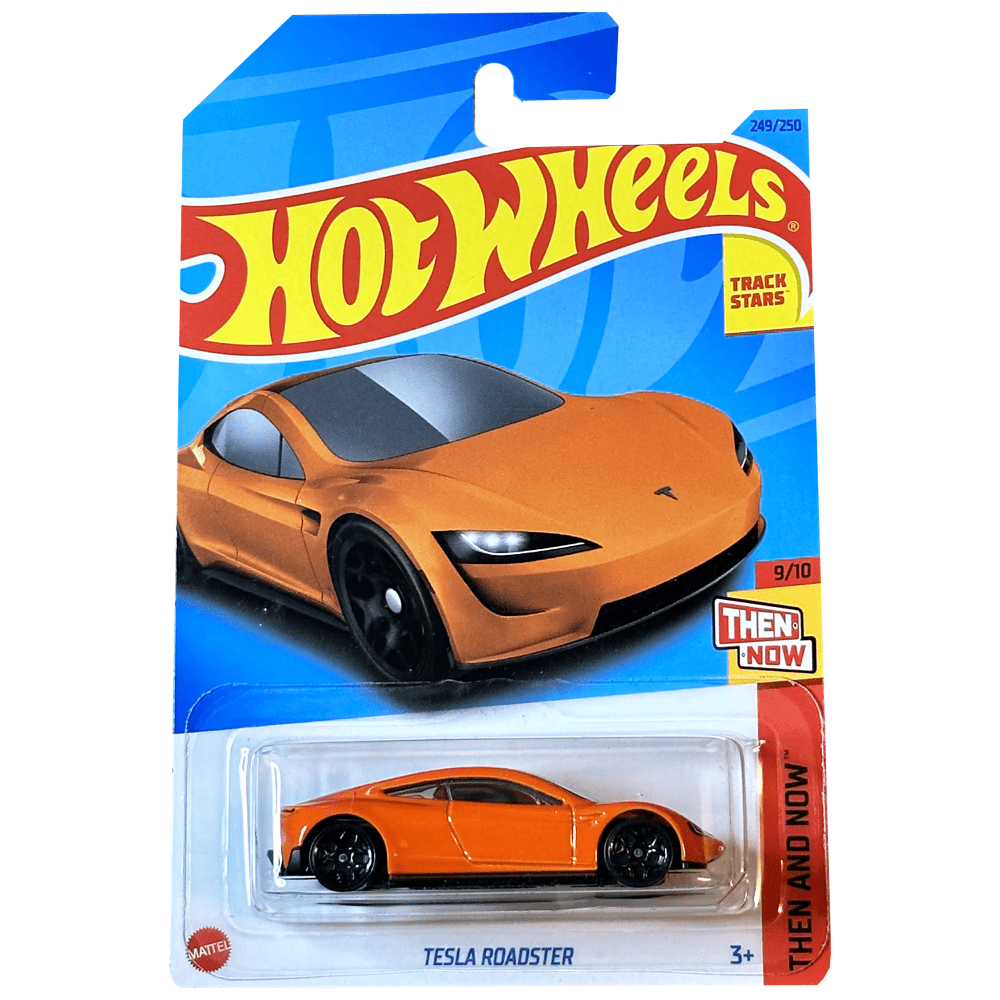 Hot Wheels - Tesla Roadster - 2023 - Top CollectiblesDiecastHot Wheels