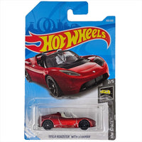 Hot Wheels - Tesla Roadster With Starman - 2019 - Top CollectiblesDiecastHot Wheels