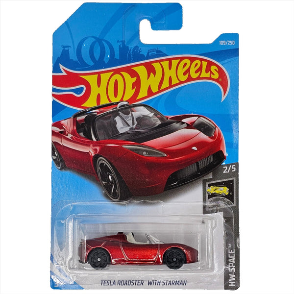 Hot Wheels Tesla Roadster With Starman 2019 Top Collectibles