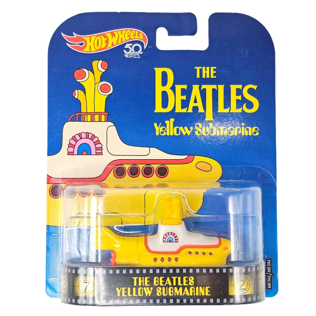 Hot Wheels - The Beatles Yellow Submarine - 2018 Replica Entertainment - Top CollectiblesDiecastHot Wheels