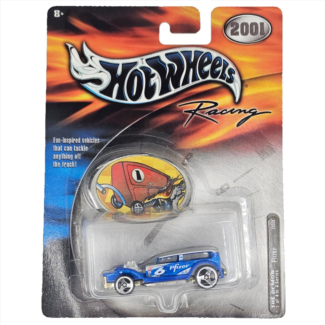 Hot Wheels - The Demon - 2001 Pro Racing Series - Top CollectiblesDiecastHot Wheels