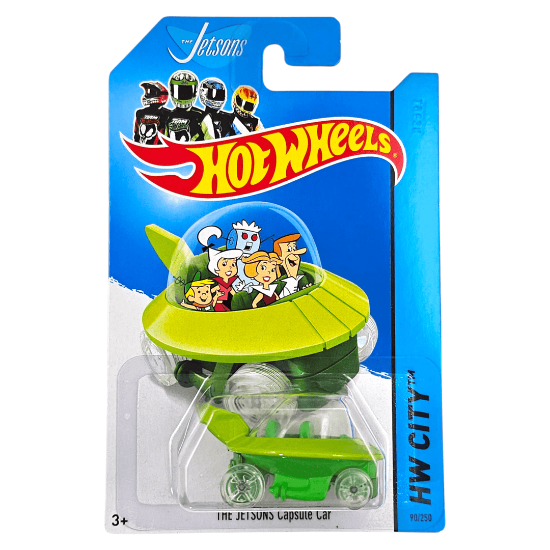 Hot Wheels - The Jetsons Capsule Car - 2014 - Top CollectiblesDiecastHot Wheels