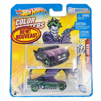 Hot Wheels - The Joker - 2012 DC Universe Color Shifters Series - Top CollectiblesDiecastHot Wheels