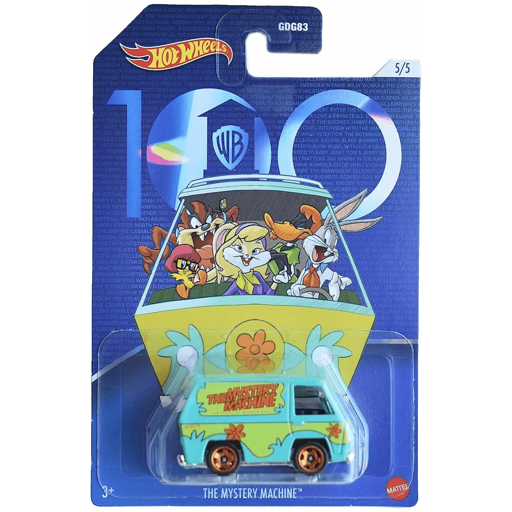 Hot Wheels - The Mystery Machine - 2023 Disney WB 100 Series - Top CollectiblesDiecastHot Wheels