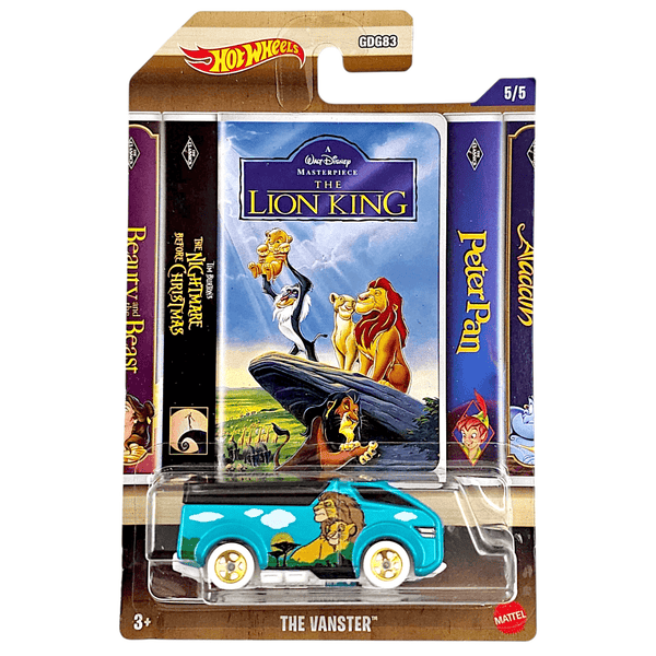 Hot Wheels - The Vanster - 2022 Disney Classics Series - Top CollectiblesDiecastHot Wheels
