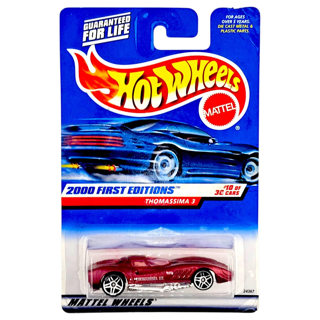 Hot Wheels - Thomassima III - 2000 *Tampo Variation**Wheels Variation* - Top CollectiblesDiecastHot Wheels