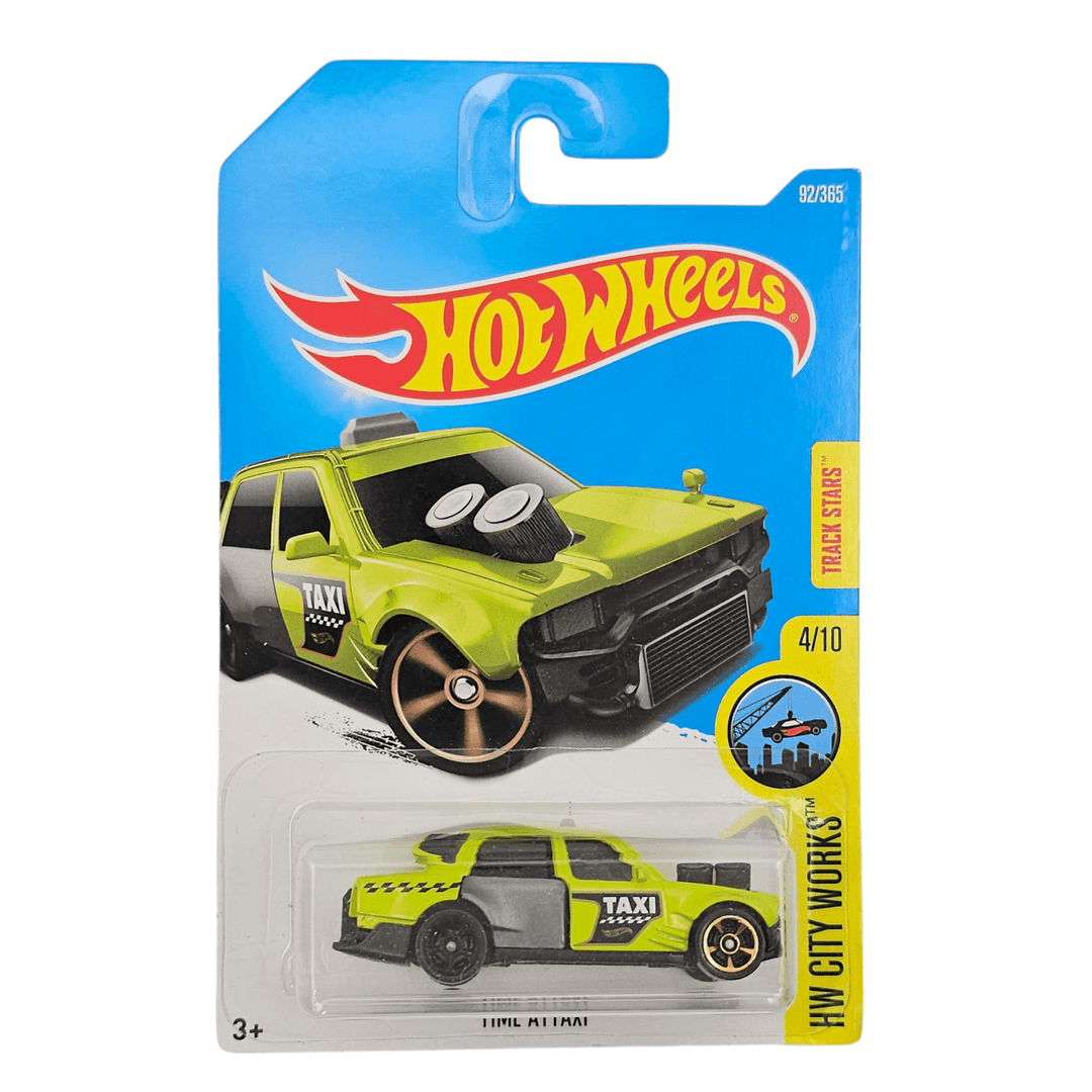 Hot Wheels - Time Attaxi - 2017 - Top CollectiblesDiecastHot Wheels
