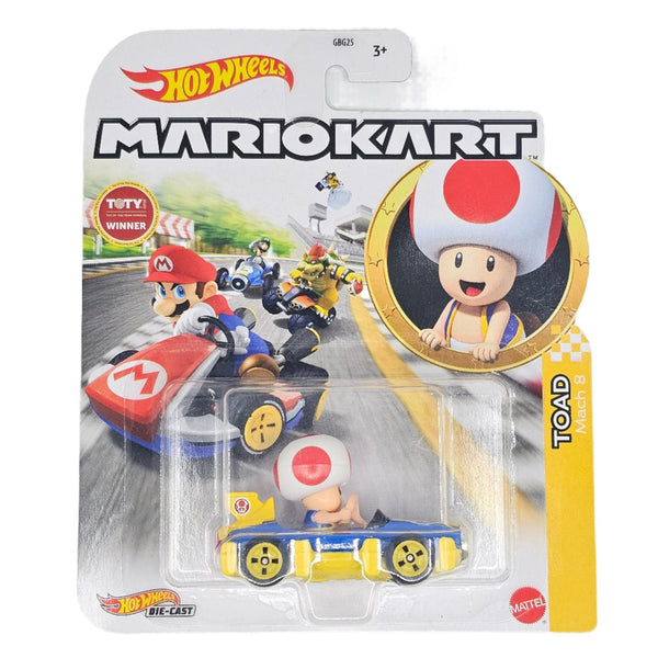 Hot Wheels - Toad - Mario Kart Series - Top CollectiblesDiecastHot Wheels