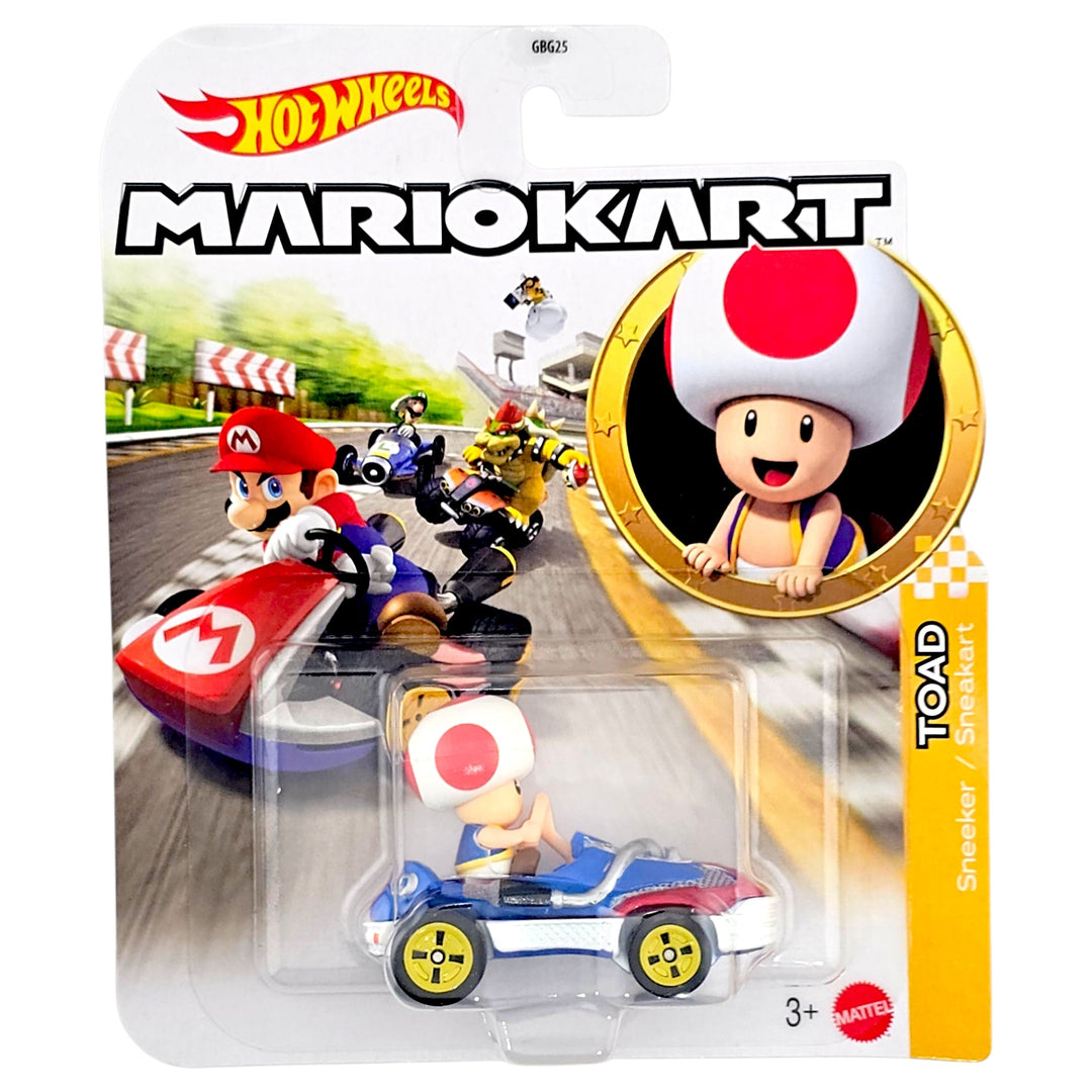 Hot Wheels - Toad ( Sneeker) - 2026 Mario Kart Series - Top CollectiblesDiecastHot Wheels
