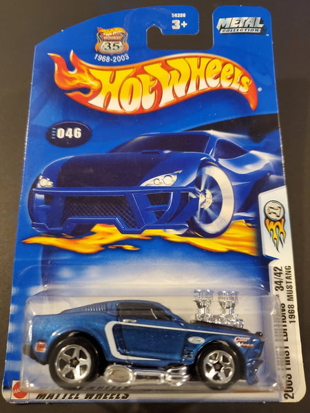 Hot Wheels - "Tooned" 1968 Mustang - 2003 - Top CollectiblesDiecastHot Wheels