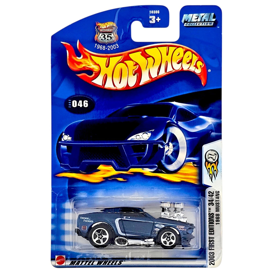 Hot Wheels - "Tooned" 1968 Mustang - 2003 - Top CollectiblesDiecastHot Wheels