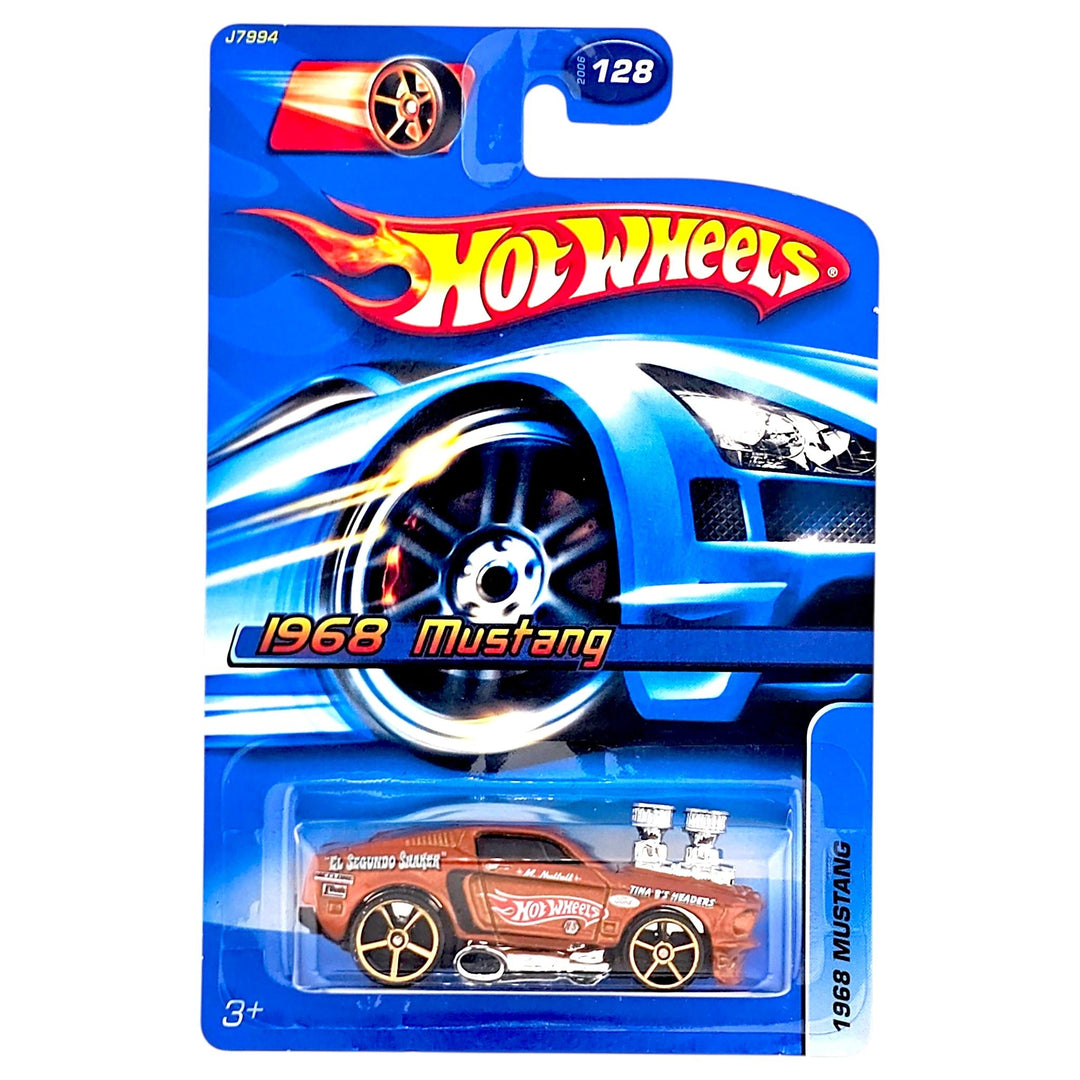 Hot Wheels - "Tooned" 1968 Mustang - 2006 *FTE Wheels* - Top CollectiblesDiecastHot Wheels