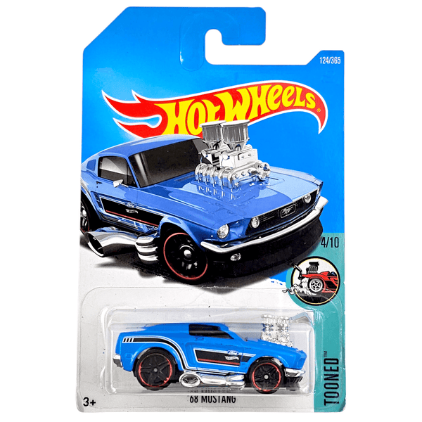 Hot Wheels - "Tooned" '68 Mustang - 2017 - Top CollectiblesDiecastHot Wheels