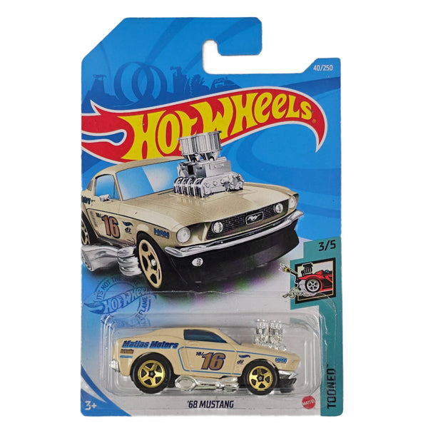 Hot Wheels - "Tooned" '68 Mustang - 2021 - Top CollectiblesDiecastHot Wheels