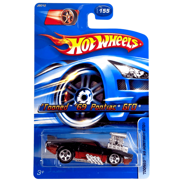 Hot Wheels - "Tooned" '69 Pontiac GTO - 2006 - Top CollectiblesDiecastHot Wheels
