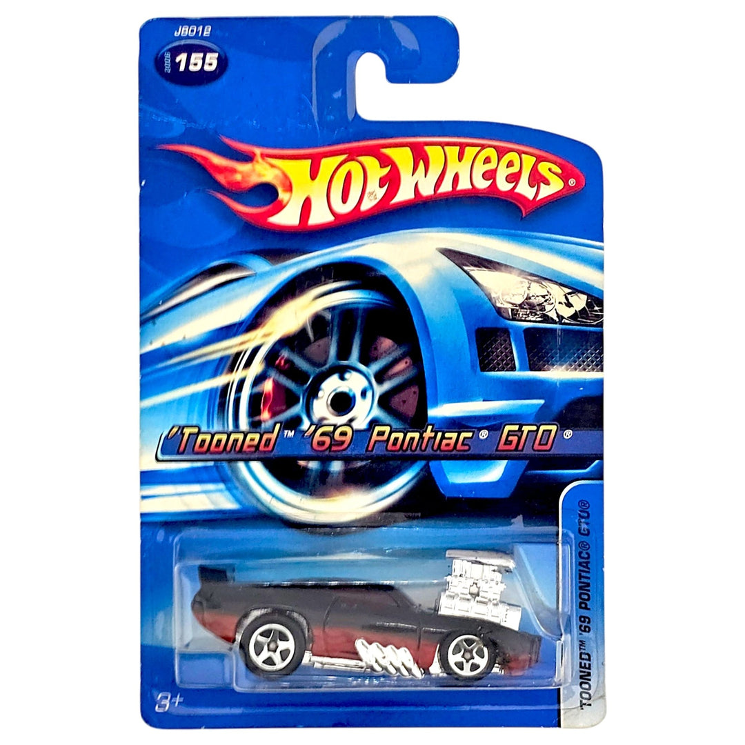 Hot Wheels - "Tooned" '69 Pontiac GTO - 2006 - Top CollectiblesDiecastHot Wheels