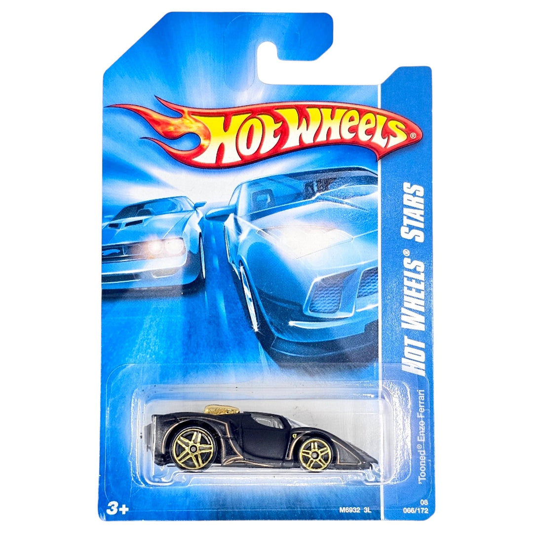 Hot Wheels - Tooned Ferrari Enzo - 2008 - Top CollectiblesDiecastHot Wheels