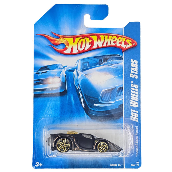 Hot Wheels - Tooned Ferrari Enzo - 2008 - Top CollectiblesDiecastHot Wheels