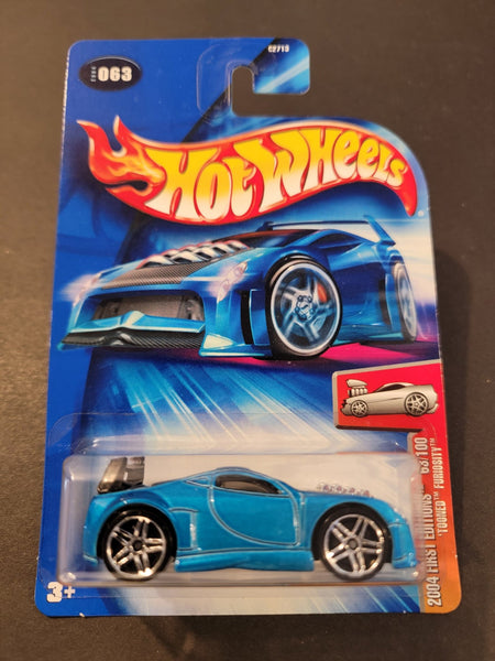 Hot Wheels - "Tooned" Furiosity - 2004 *Side Window Variation* - Top CollectiblesDiecastHot Wheels