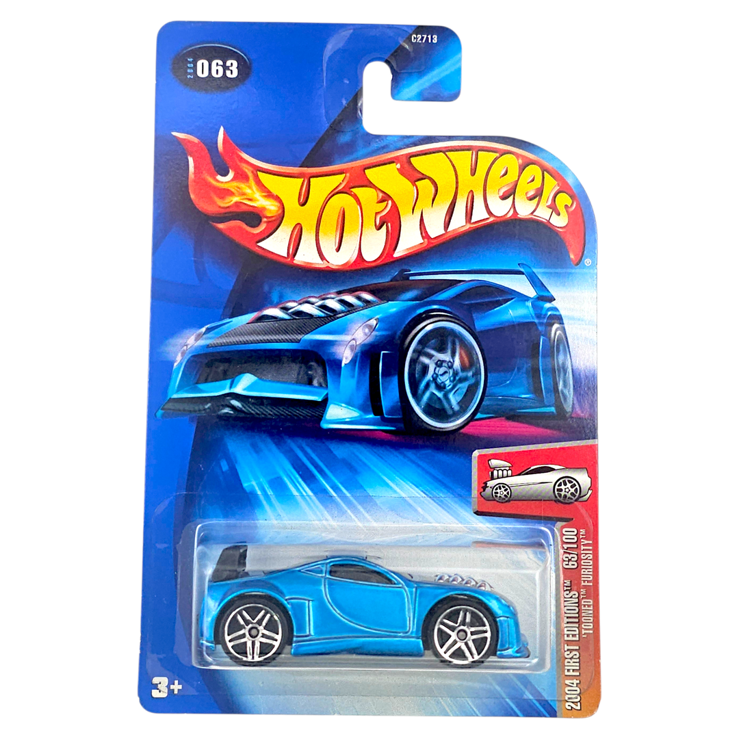 Hot Wheels - "Tooned" Furiosity - 2004 *Side Window Variation* - Top CollectiblesDiecastHot Wheels