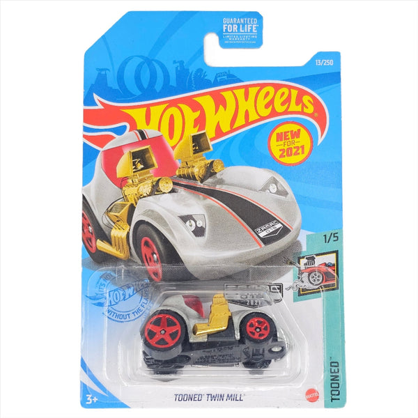 Hot Wheels - "Tooned" Twin Mill - 2021 *Zamac* - Top CollectiblesDiecastHot Wheels