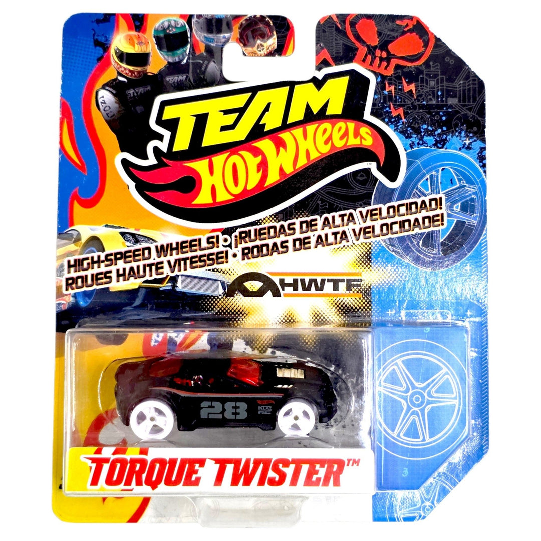 Hot Wheels - Torque Twister - 2012 Team Hot Wheels High-Speed Wheels Series *Wheels Variation* - Top CollectiblesDiecastHot Wheels