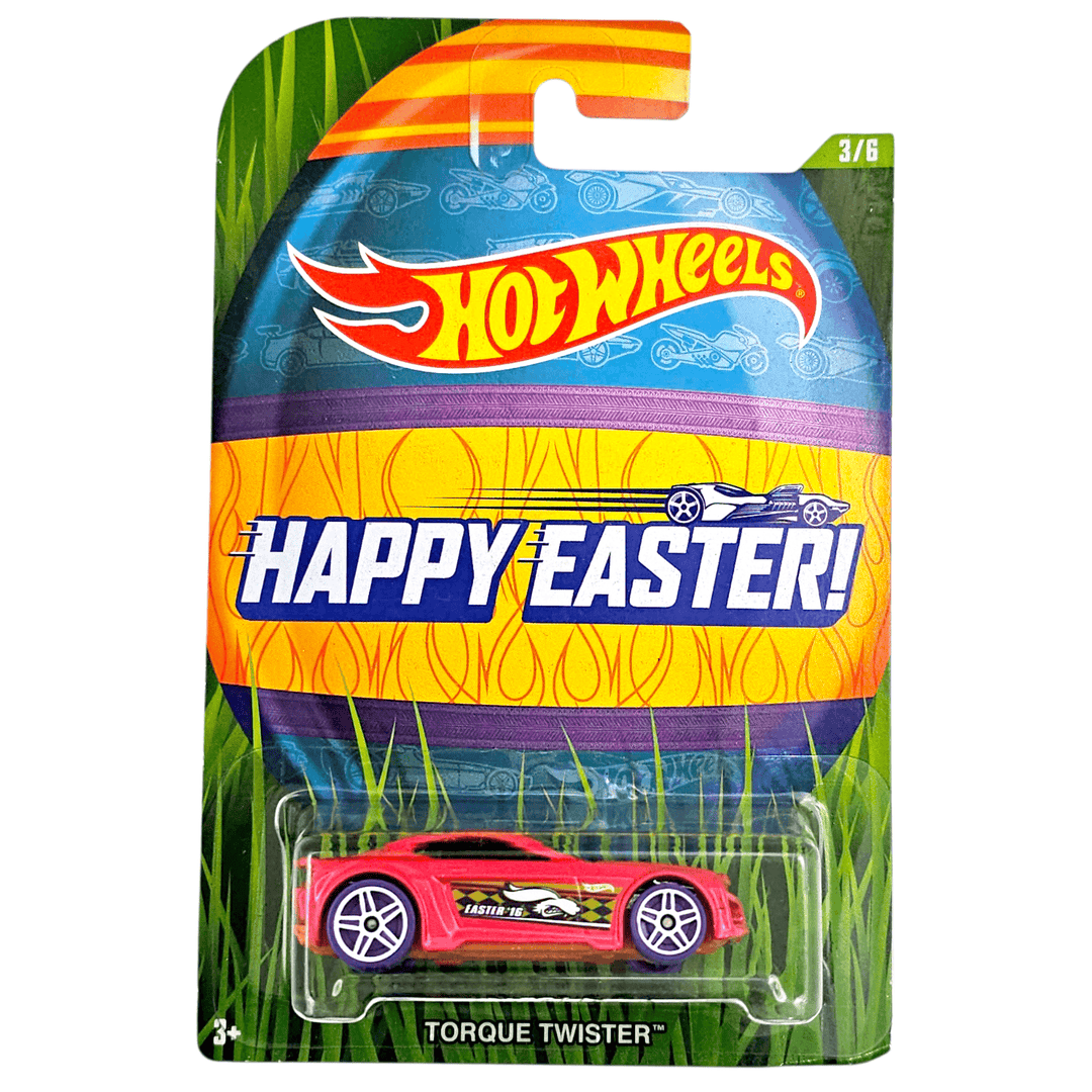 Hot Wheels - Torque Twister - 2016 Happy Easter Series - Top CollectiblesDiecastHot Wheels